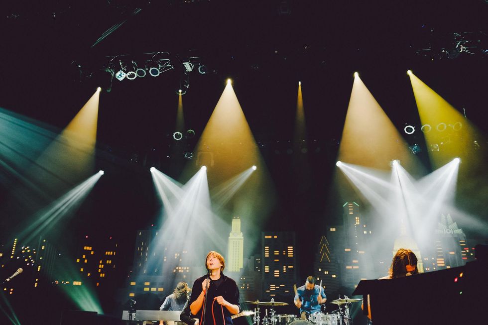 Phoenix playing acl live on stage