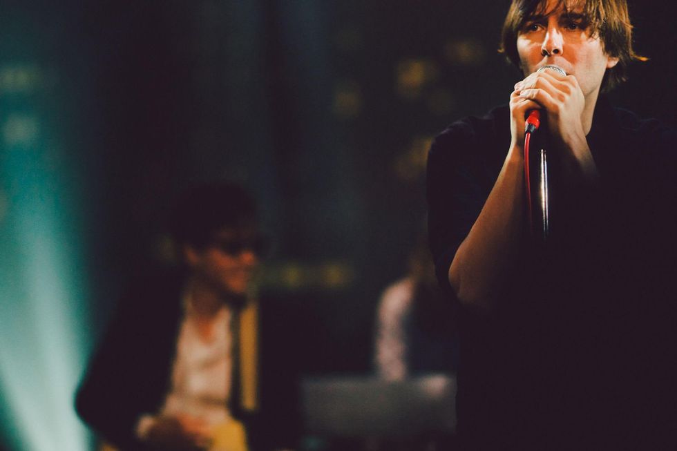 Phoenix singer and guitarist with glasses