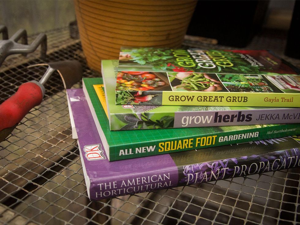 Photo of gardening books