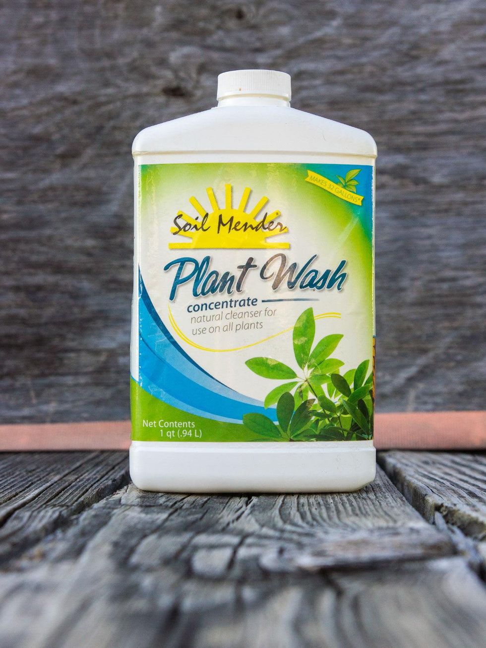 Photo of of bottle of plant wash