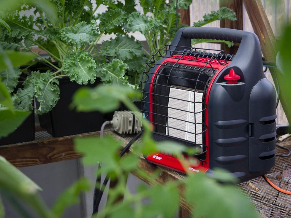 Photo of propane heater