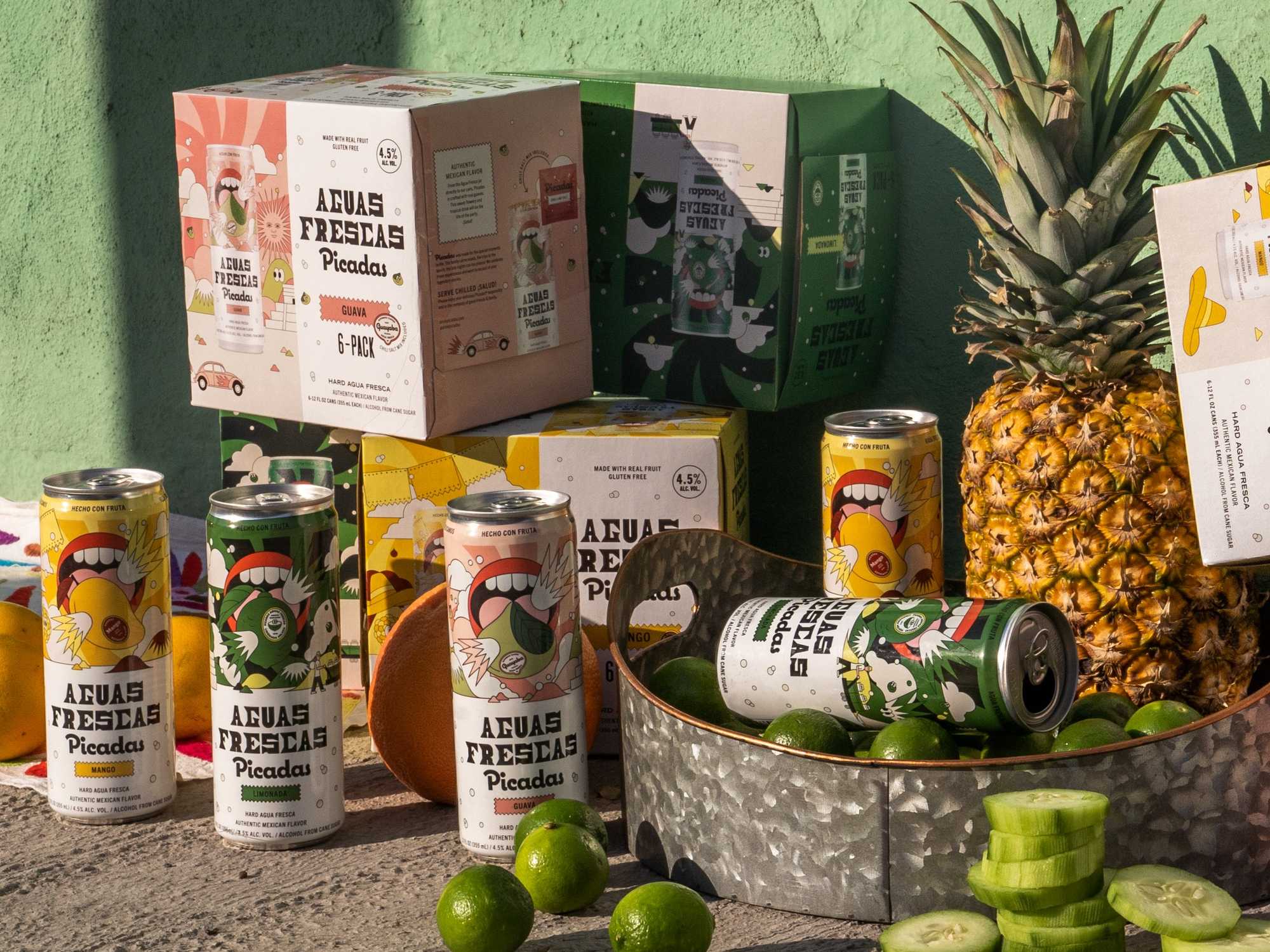 Picadas hard aguas frescas