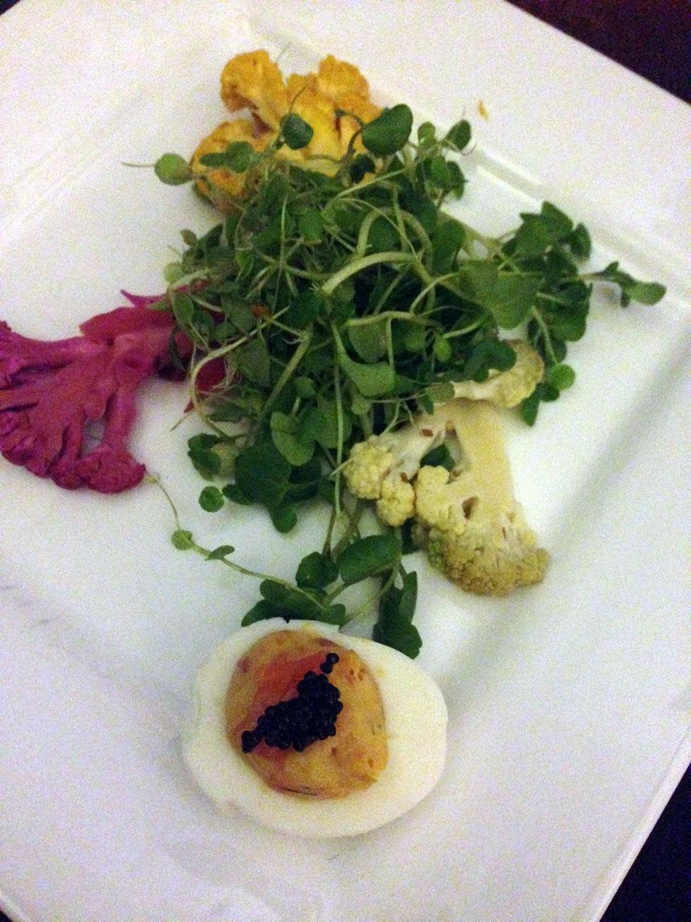 Pickled cauliflower salad jam and jive