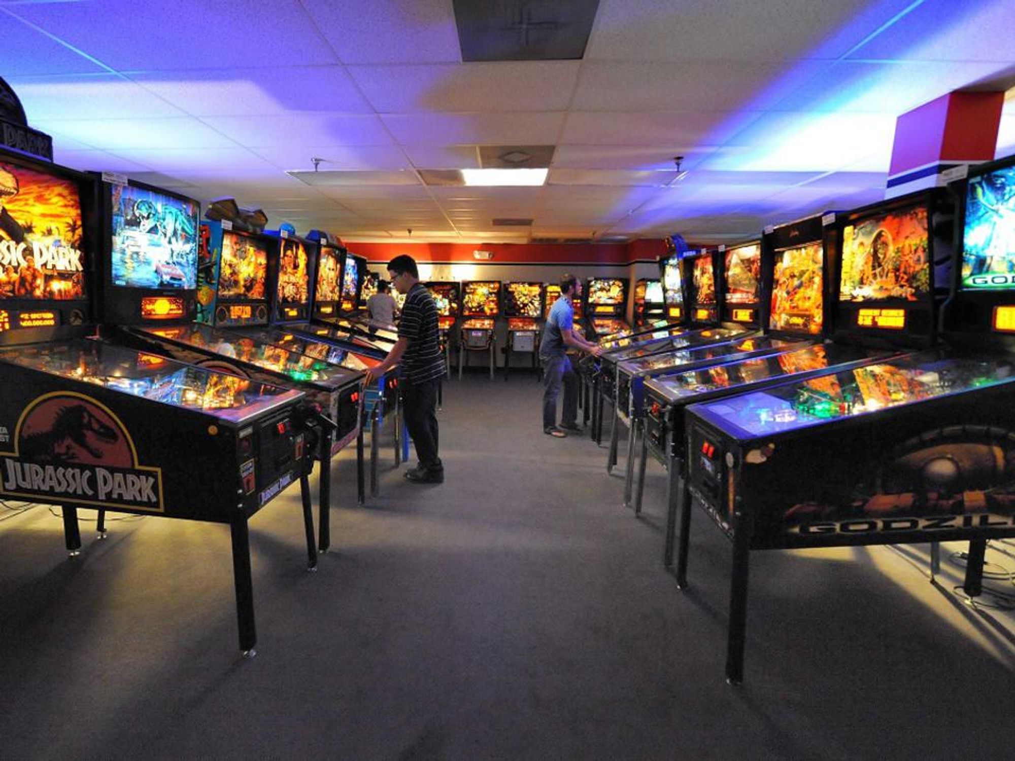 Pinballz Arcade offers a huge facility packed to the gills with games