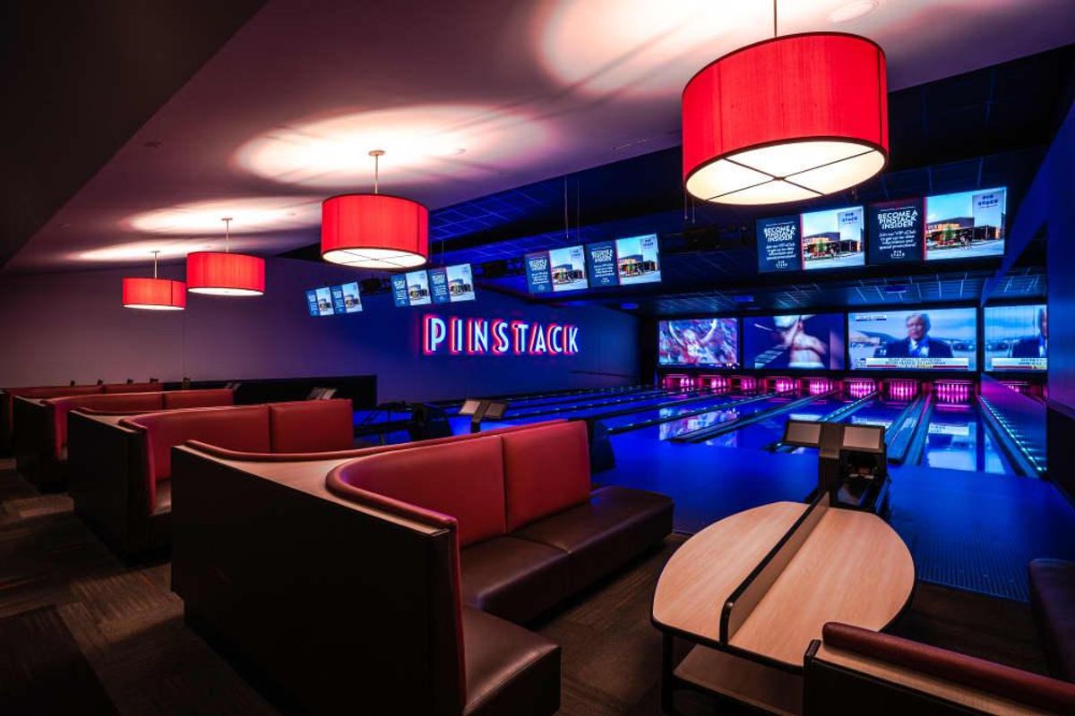 The bowling alley offers laneside service. CultureMap Austin