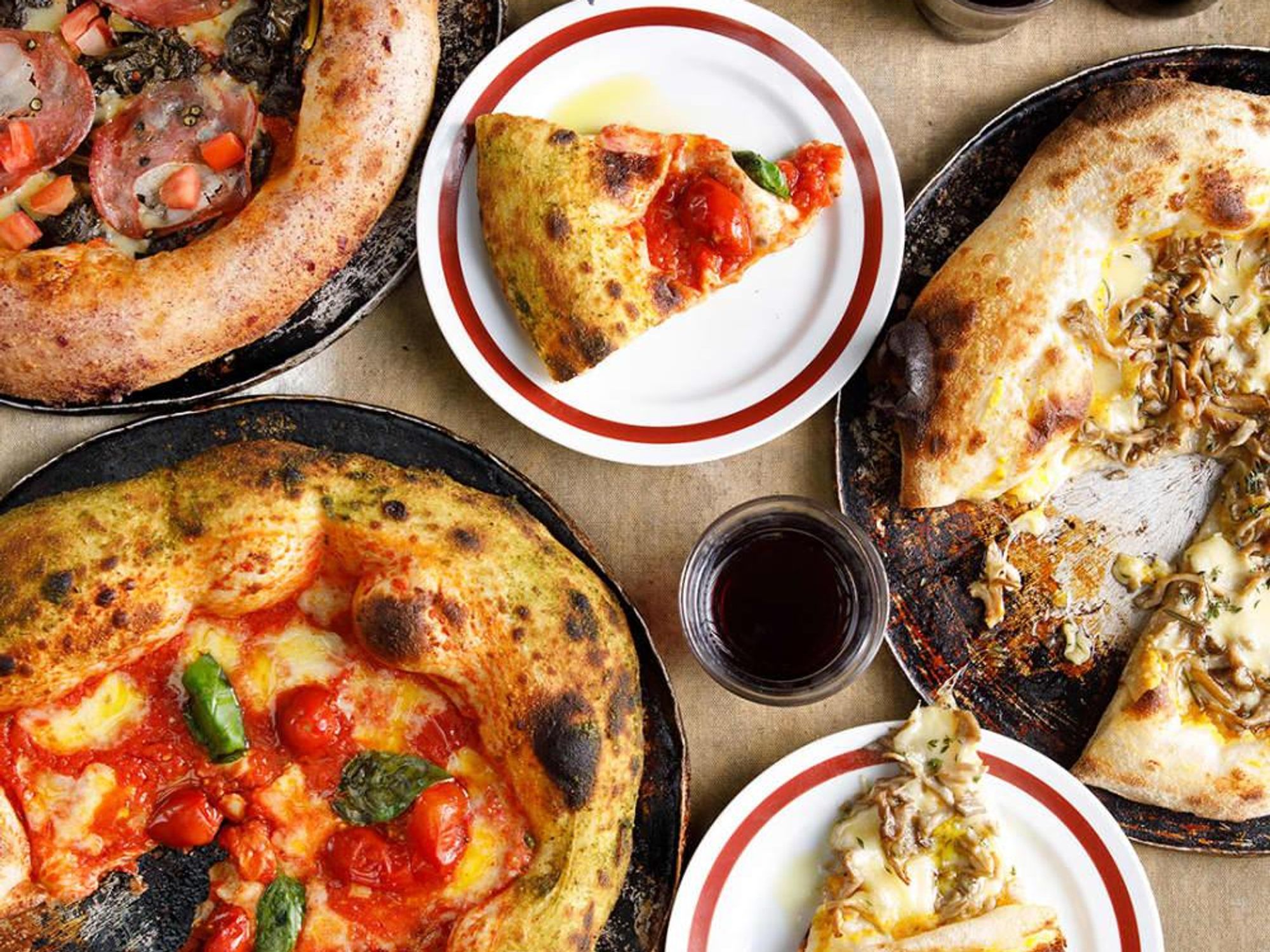 Pizzas by Delucca Gaucho Pizza & Wine