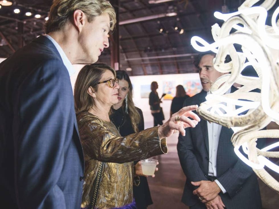 Pop Austin International Art Show 2016 David Garza Lisa Schulte