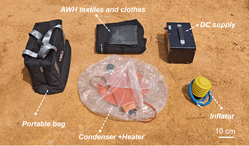 Portable bag contents