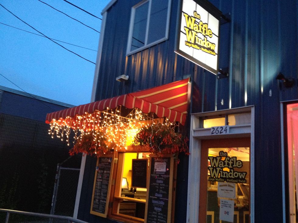 Portland travel, Waffle Window