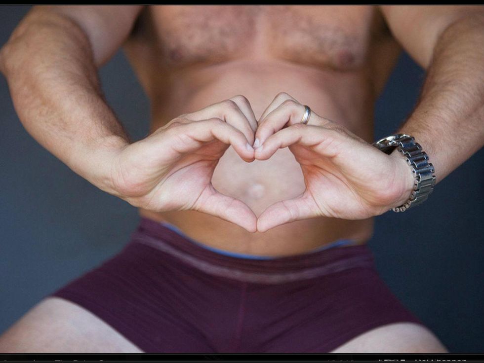 Pregnancy man photo shoot Justin Sylvester