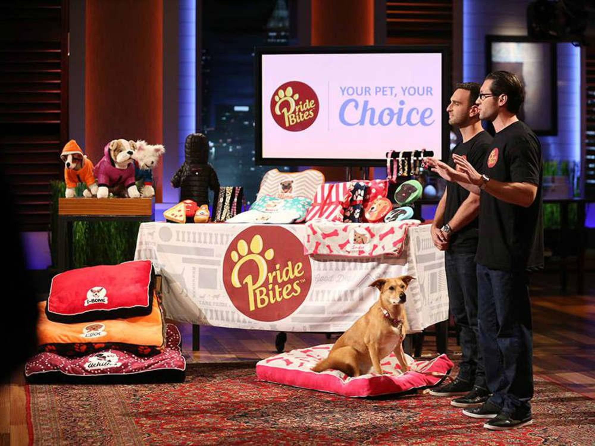 PrideBites Austin company personalized dog products Shark Tank April 2016