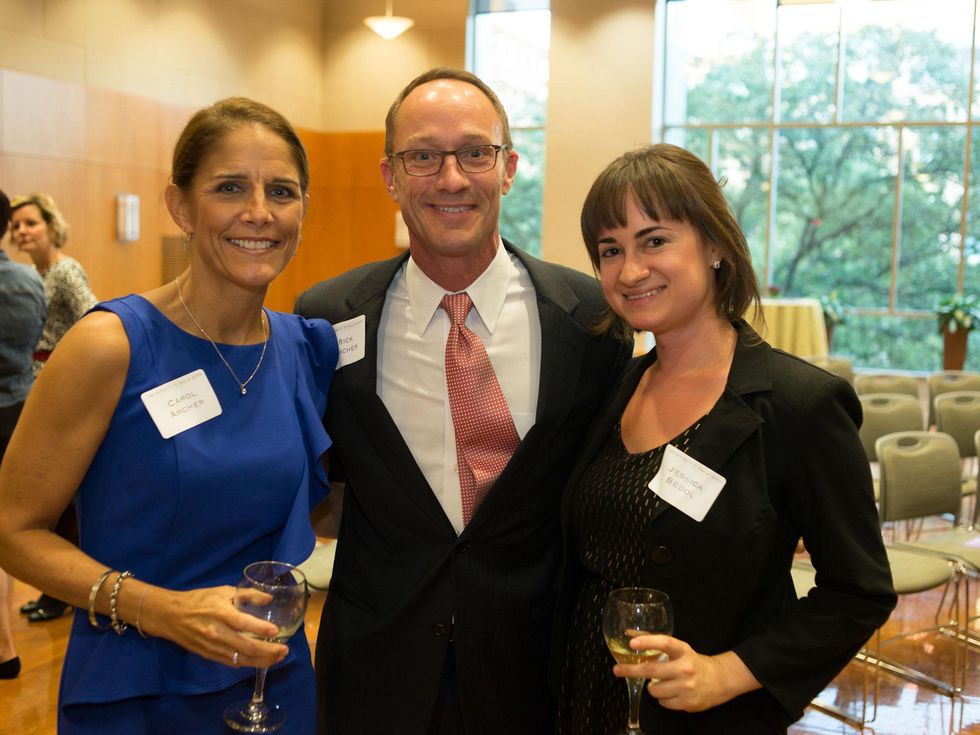 Private Reception Honoring James Turrell Carol & Rick Archer; Jessica Bedol