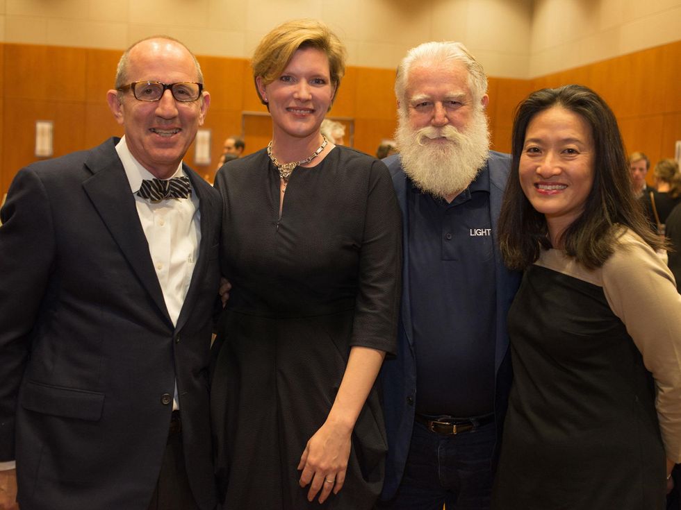 Private Reception Honoring James Turrell Hiram Butler; Andre\u0301e Bober; James & Kyung Turrel