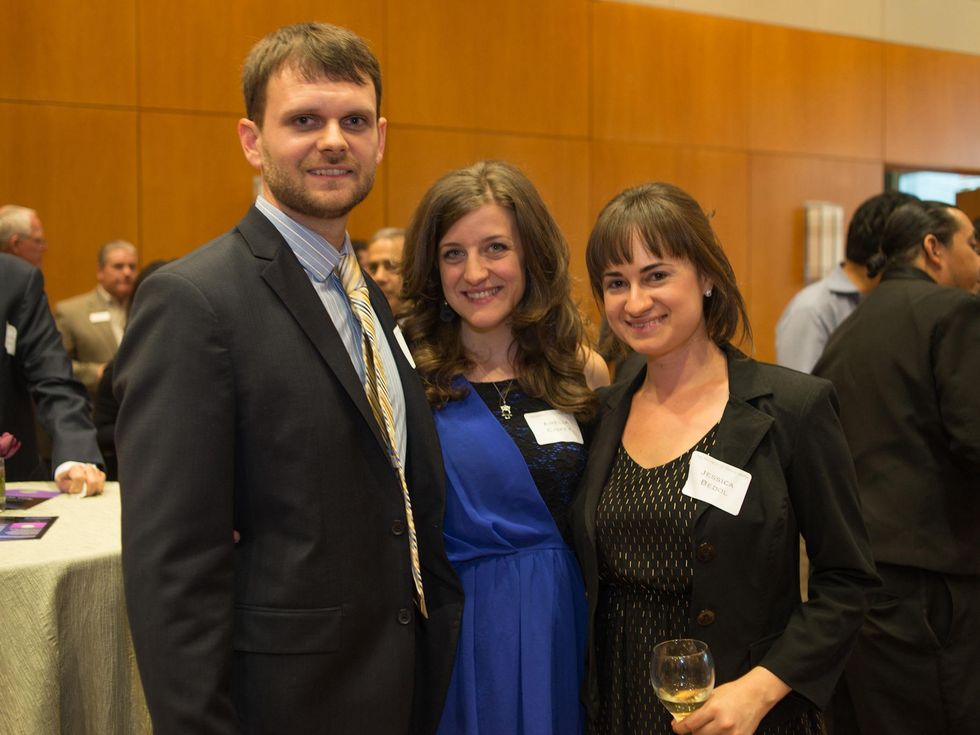 Private Reception Honoring James Turrell Joel Love; Amelia Ciskey; Jessica Bedol