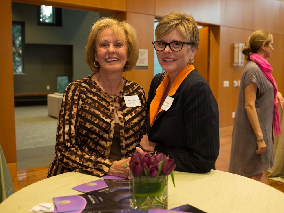 Private Reception Honoring James Turrell Norma Kinney; Rhonda Wheldon