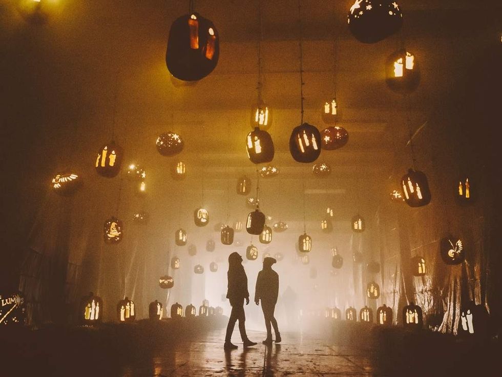 Pumpkin Nights Halloween immersive art