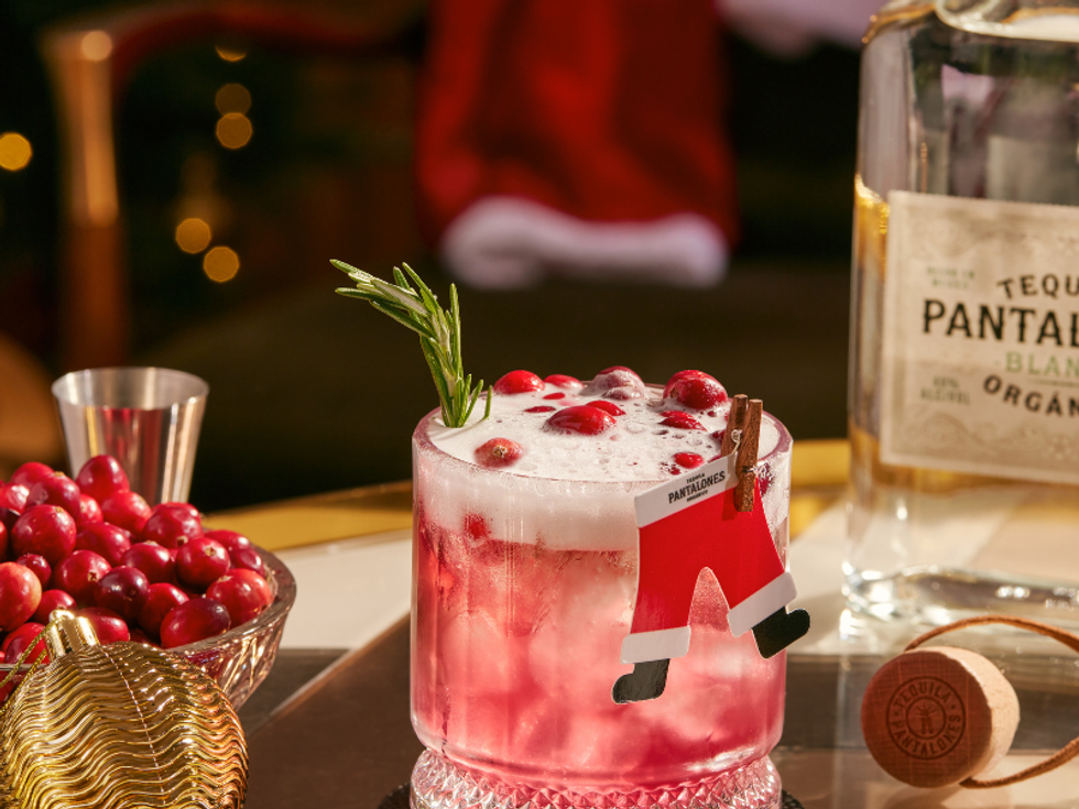 Punch Bowl Social Christmas cocktail 