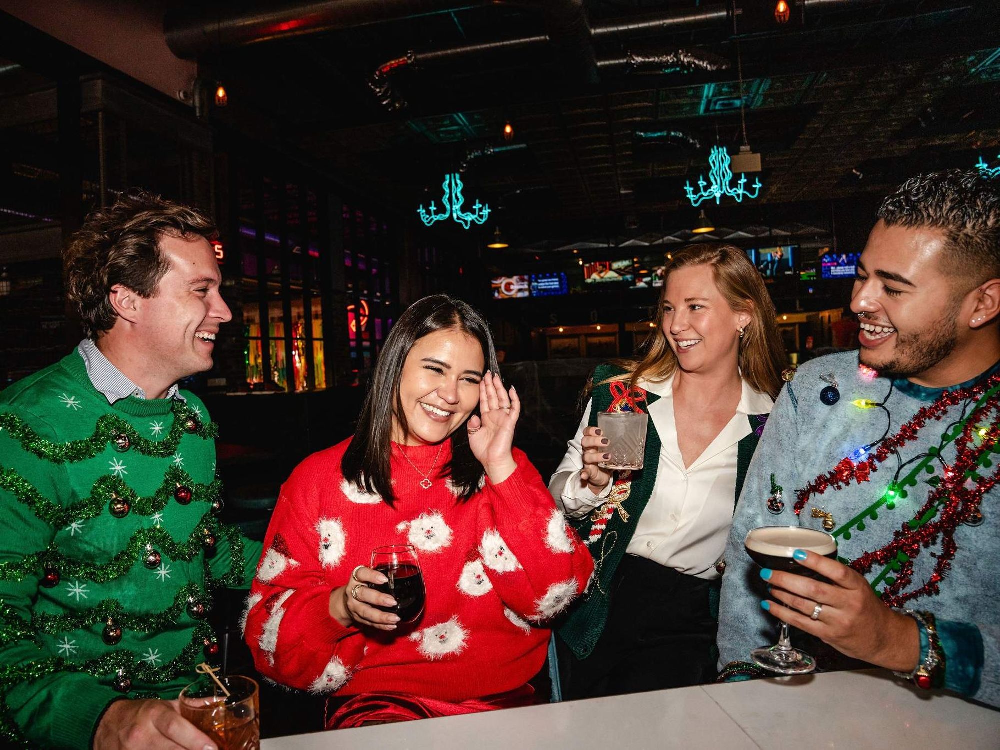 Punch Bowl Social sweaters