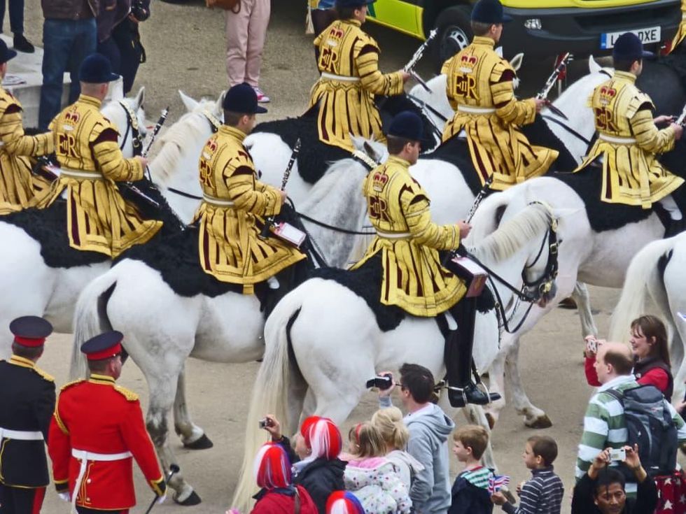 Queen's Jubilee, June 2012, horses