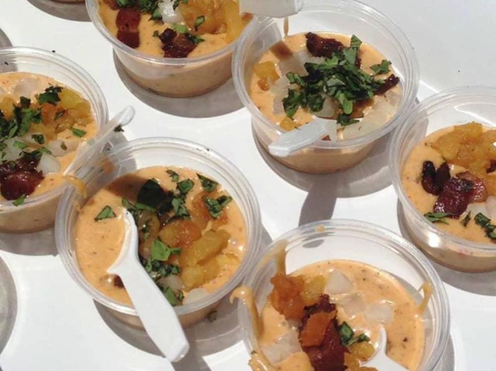 Quesoff V queso Frank Best Meat Recipe winner 2015