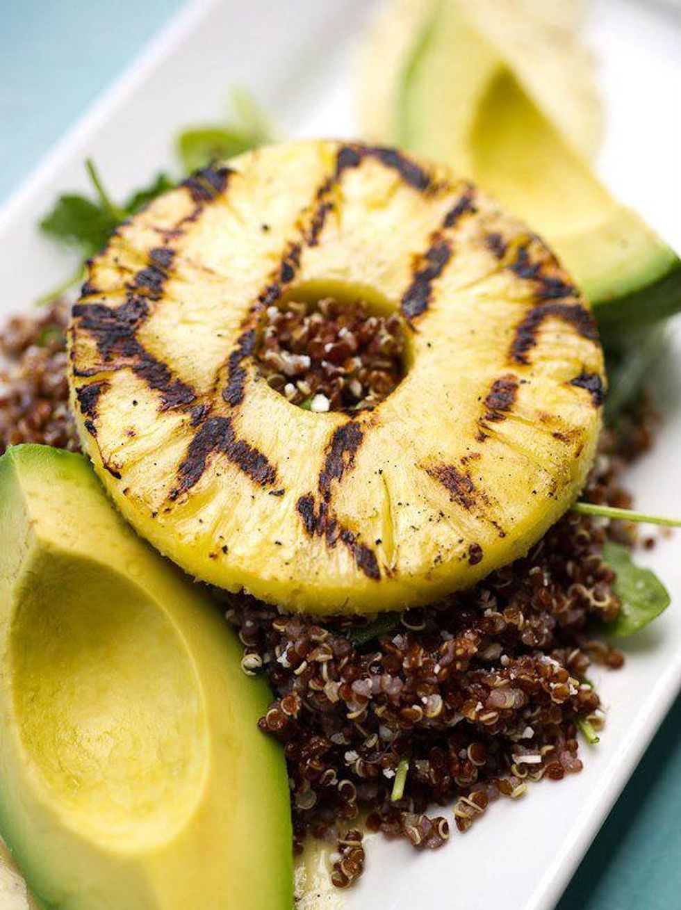 Quinoa and avocado salad at Snack Bar in Austin