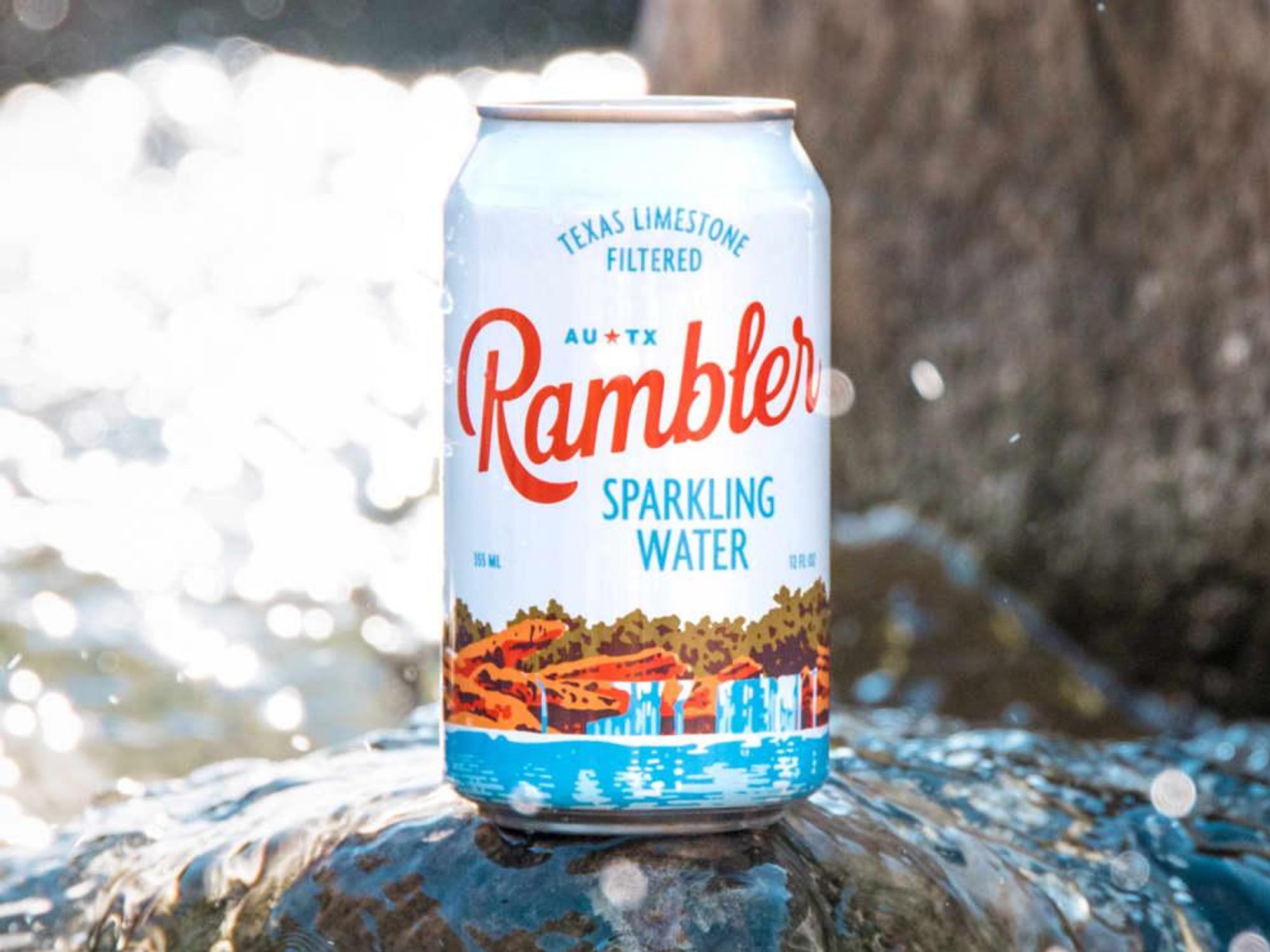 Rambler sparkling water can
