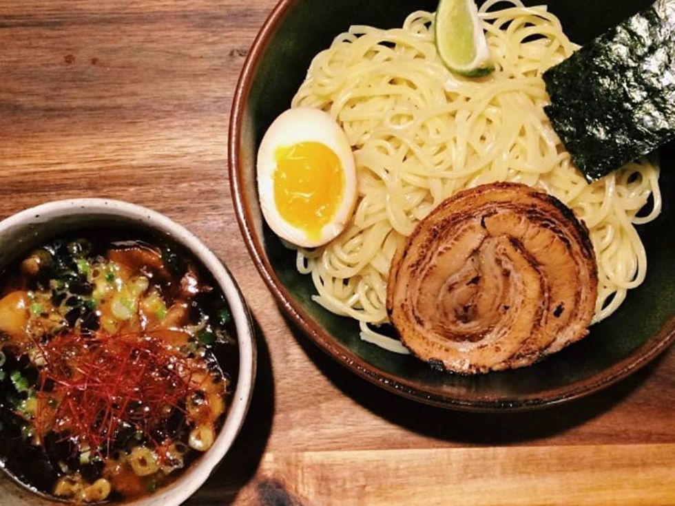 Ramen Tatsu-ya bowl noodle dish tsukemen