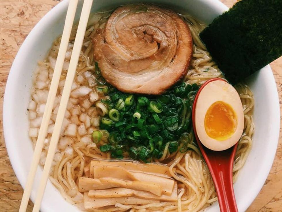 Ramen Tatsu-ya bowl noodle dish