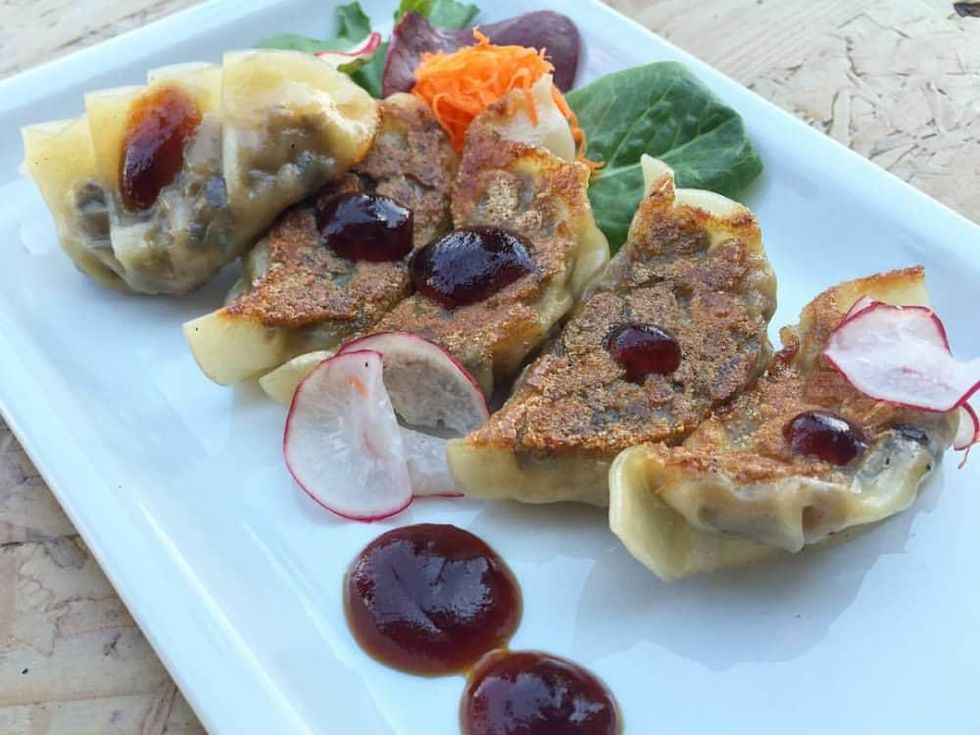 Ramen Tatsu-ya mushroom gyoza