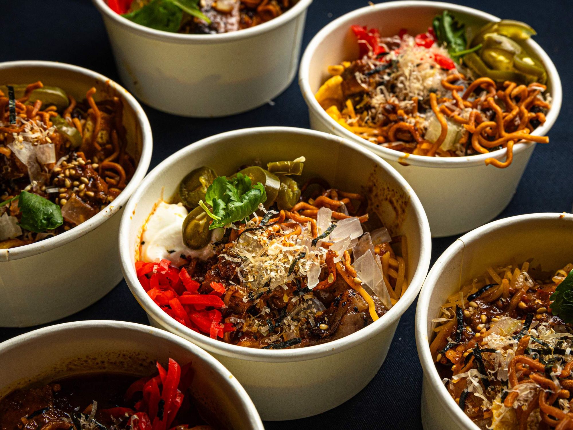 Ramen Tatsu-Ya's Ramen Frito pie at Austin Tailgate 2024