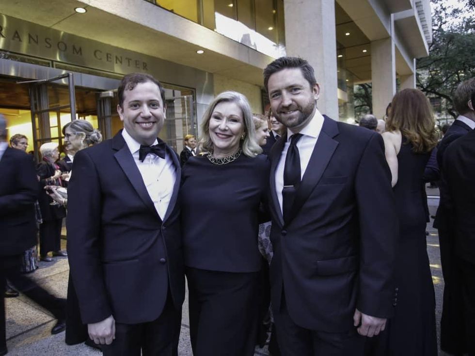 Ransom Center World of Wonders Gala 2017 Eric Colleary Kate O'Toole Adrian Garrell