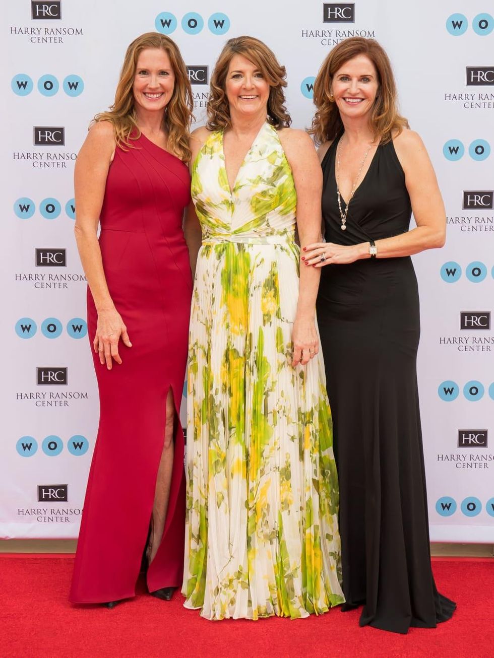 Ransom Center World of Wonders Gala 2017 Jennifer Kuczaj Margie Rine Kelly Cooper McClure