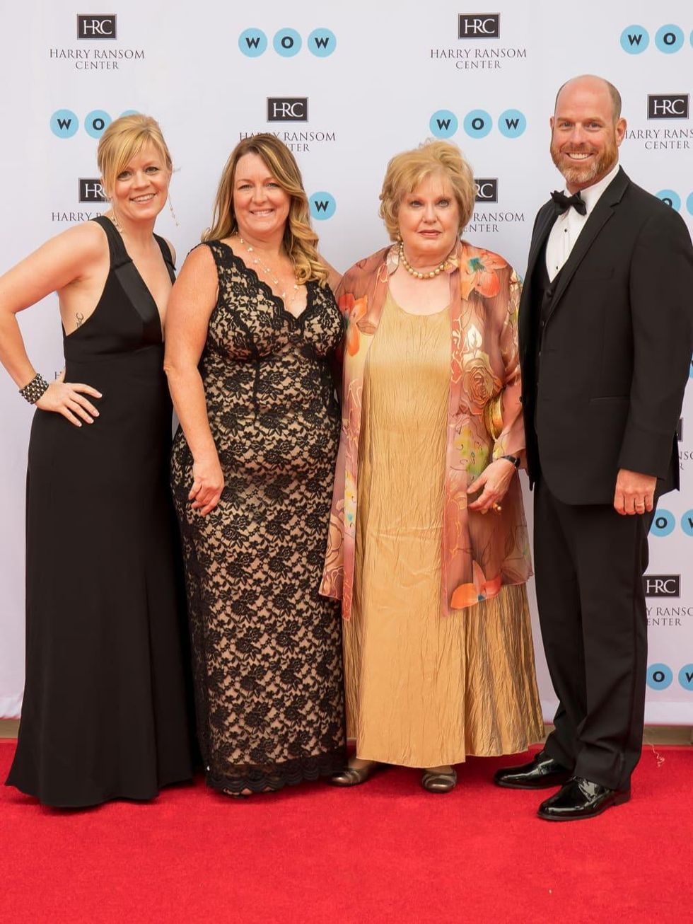 Ransom Center World of Wonders Gala 2017 Julie Hight Liz Losada Margaret Hight Phil Hight