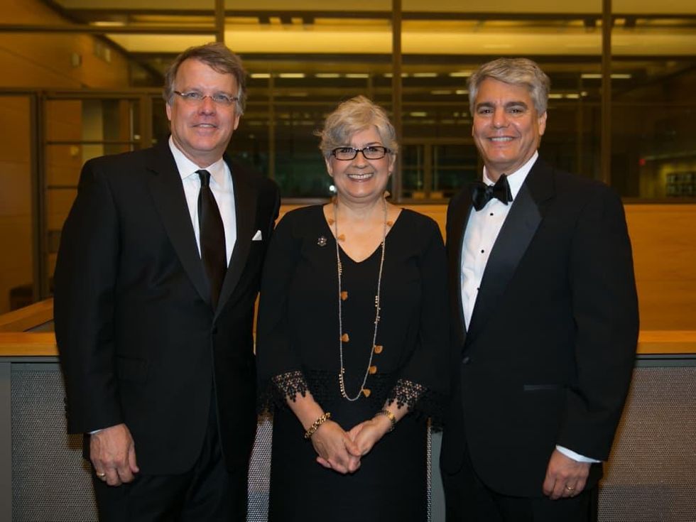 Ransom Center World of Wonders Gala 2017 Steve Enniss Carmel Fenves Greg Fenves