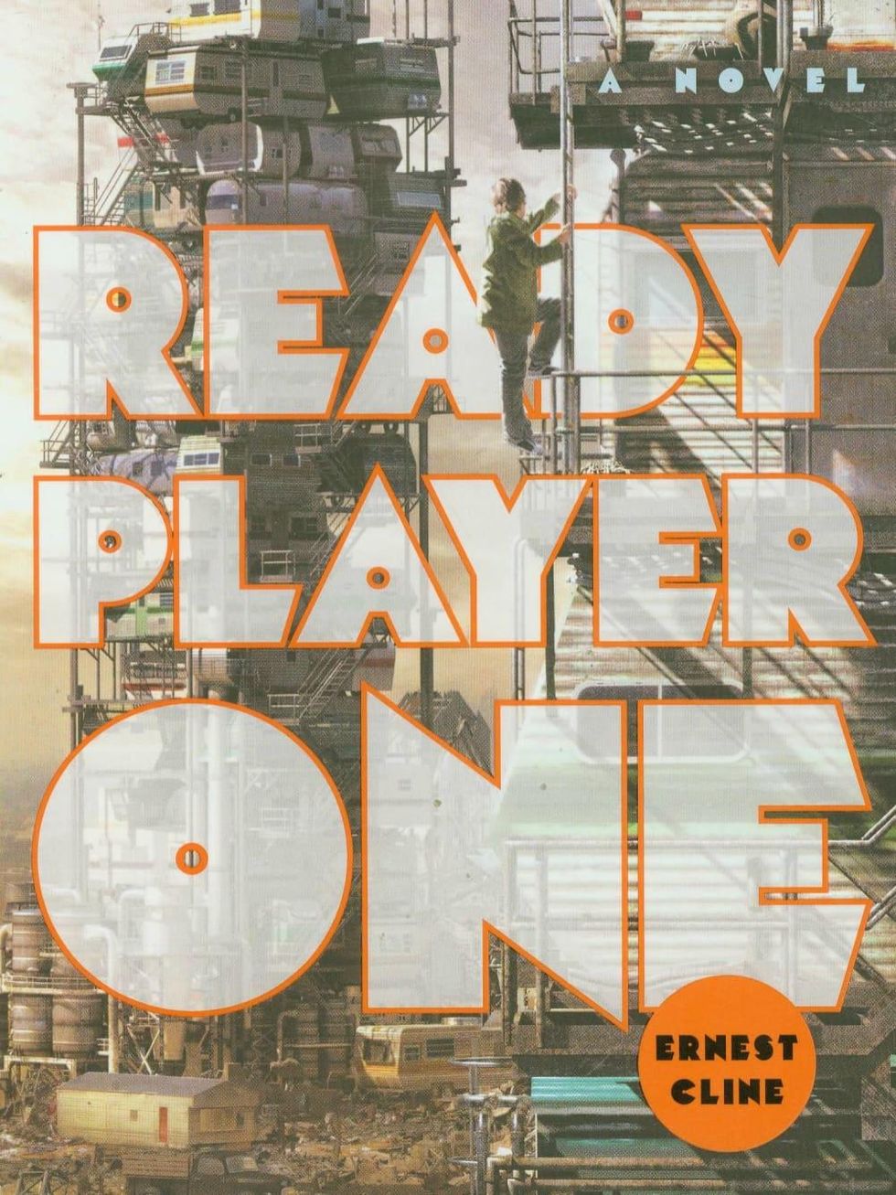 Ready Player One by Ernest Cline book cover cropped novel