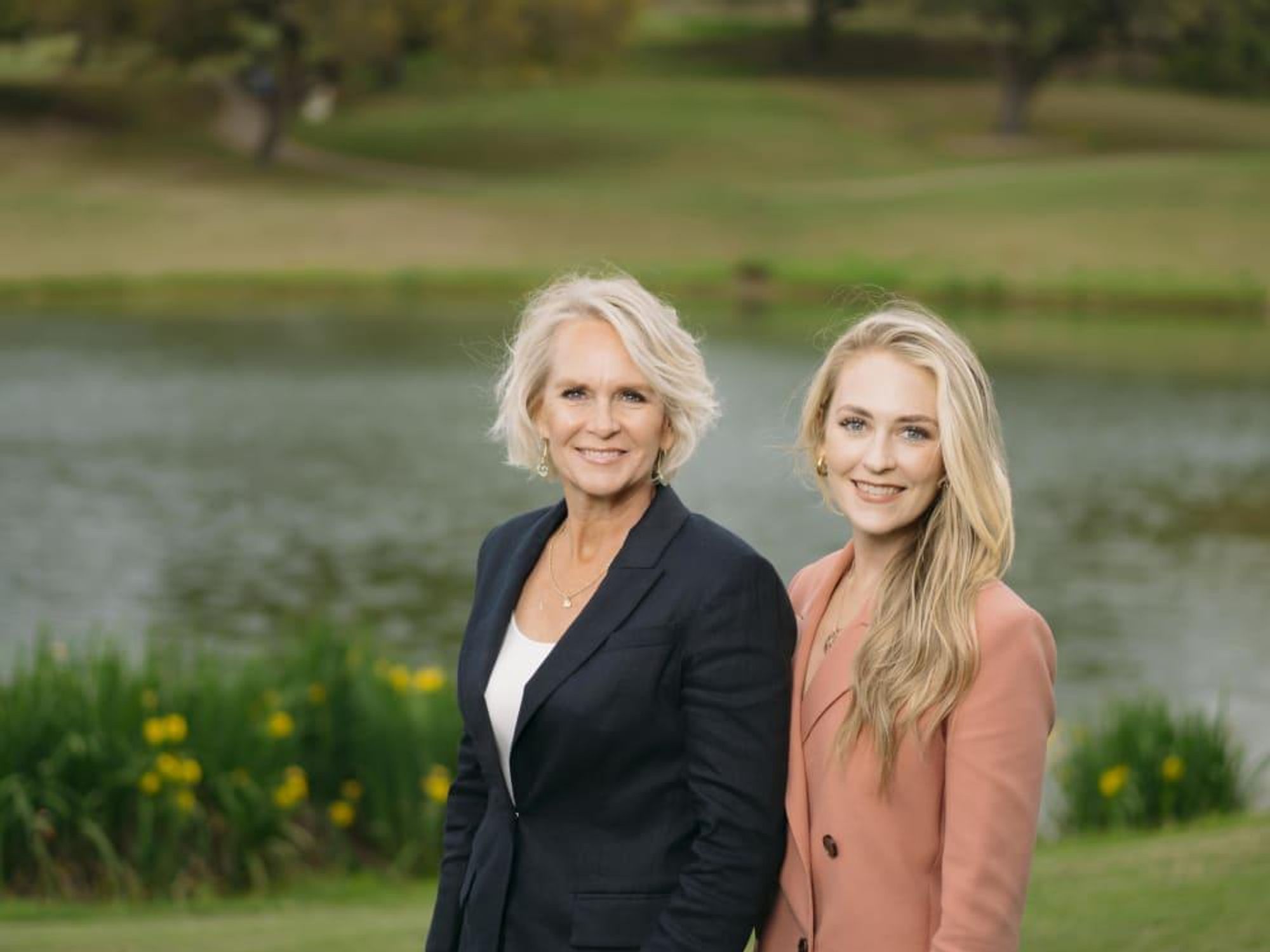 Realtors Teresa Scott and Aubrey Williamson