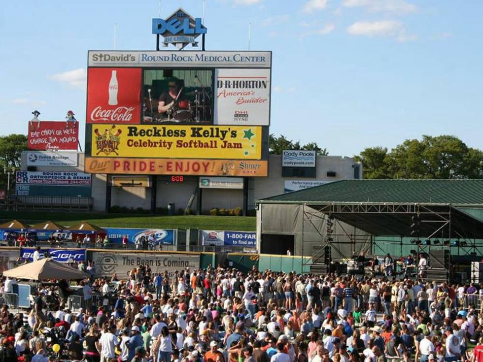Reckless Kelly Celebrity Softball Jam_Tournament_Dell Diamond