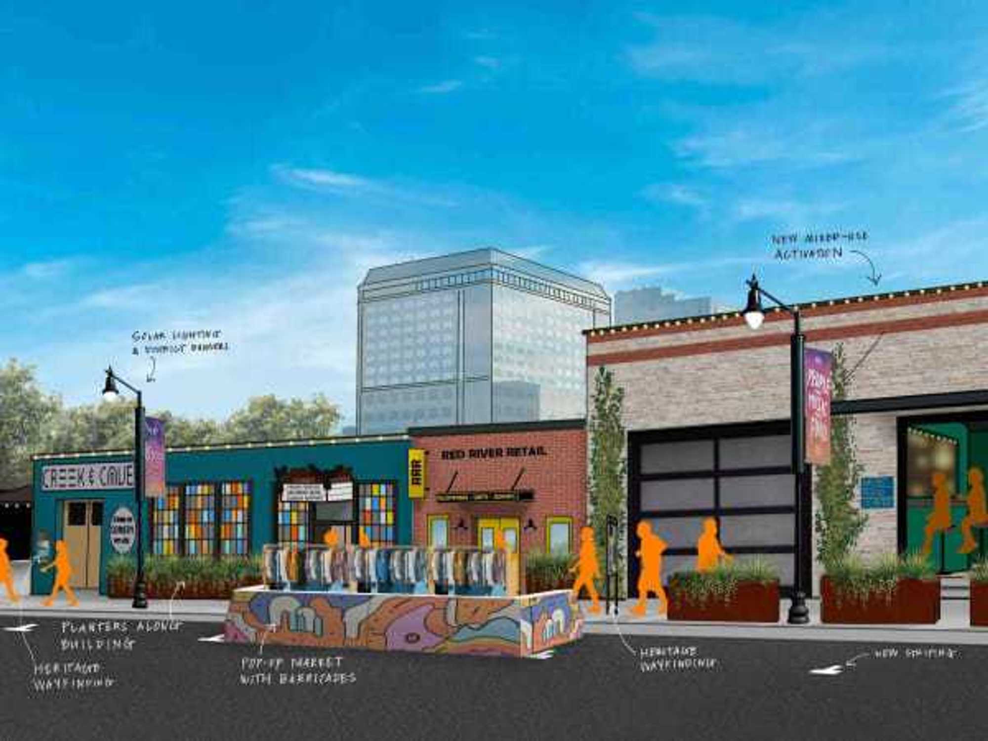 Red River Cultural District Soundtrack to the Future rendering