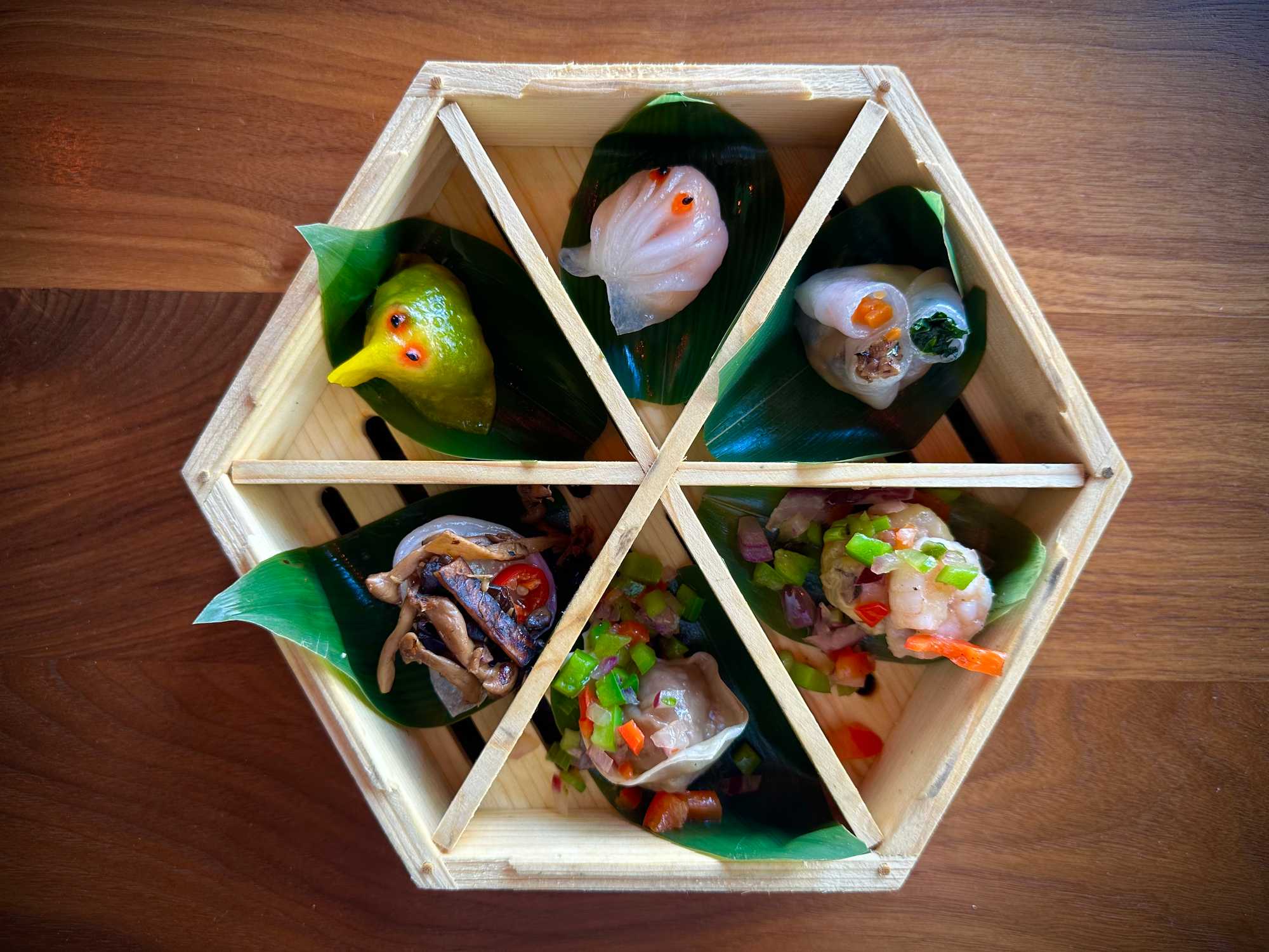 RedFarm assorted dim sum