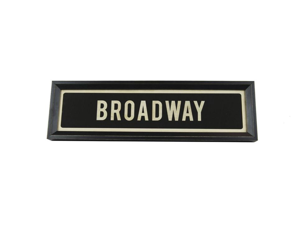 RedRover Alley Gift Guide - Broadway Sign - December 2014