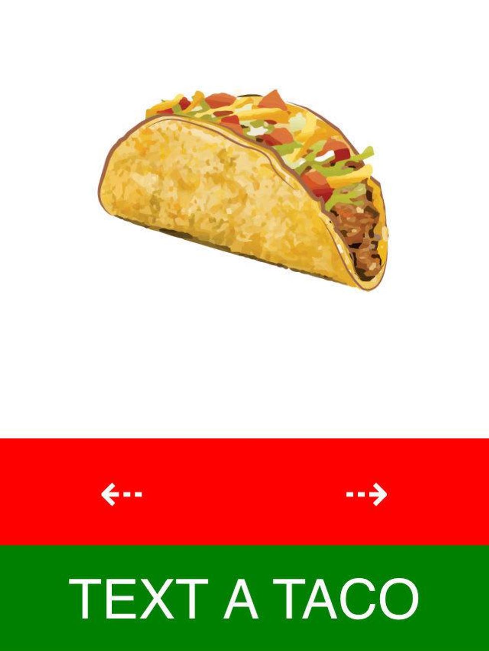 regular taco Taco Text emoji