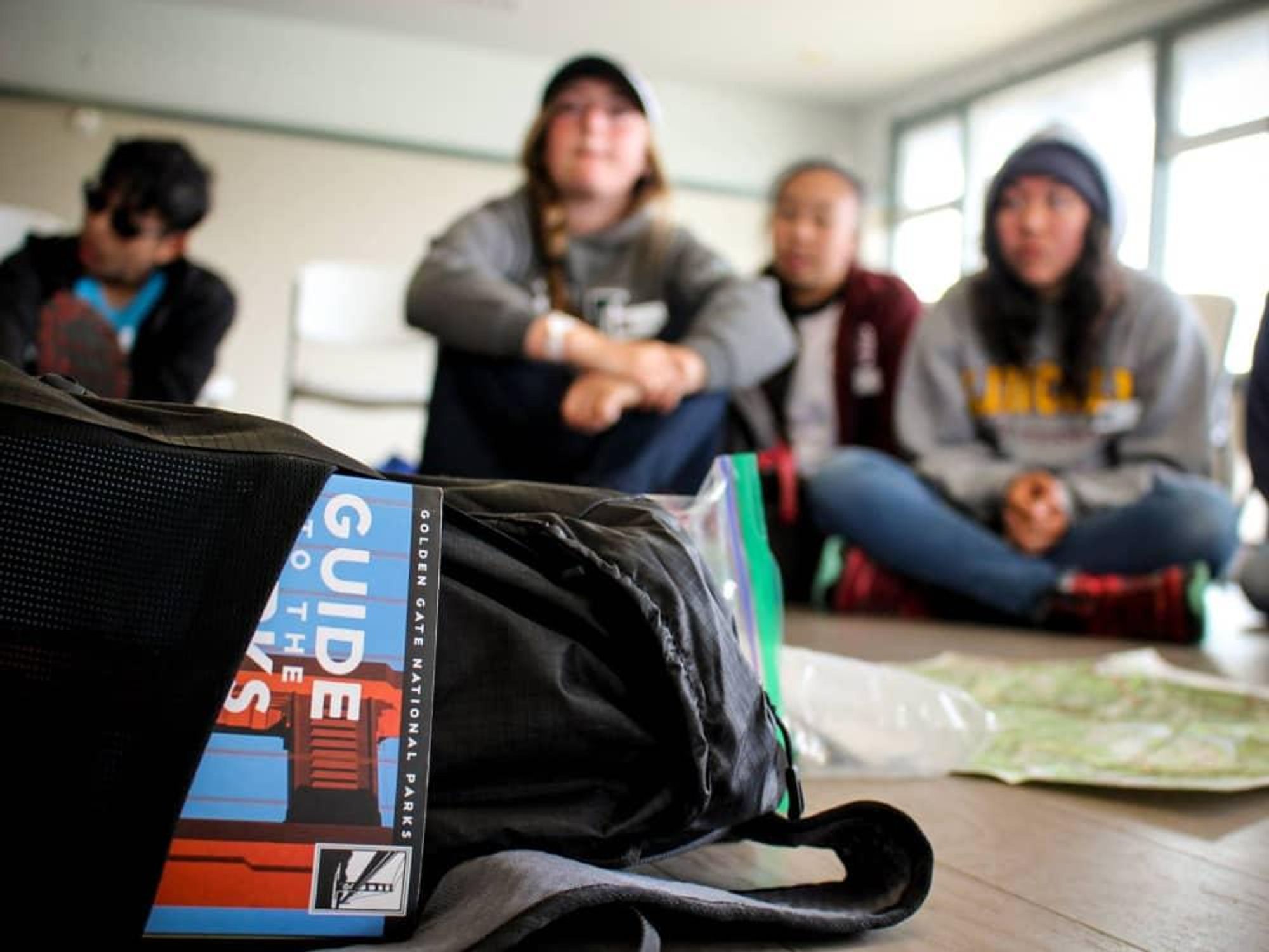 REI backpack class hiking