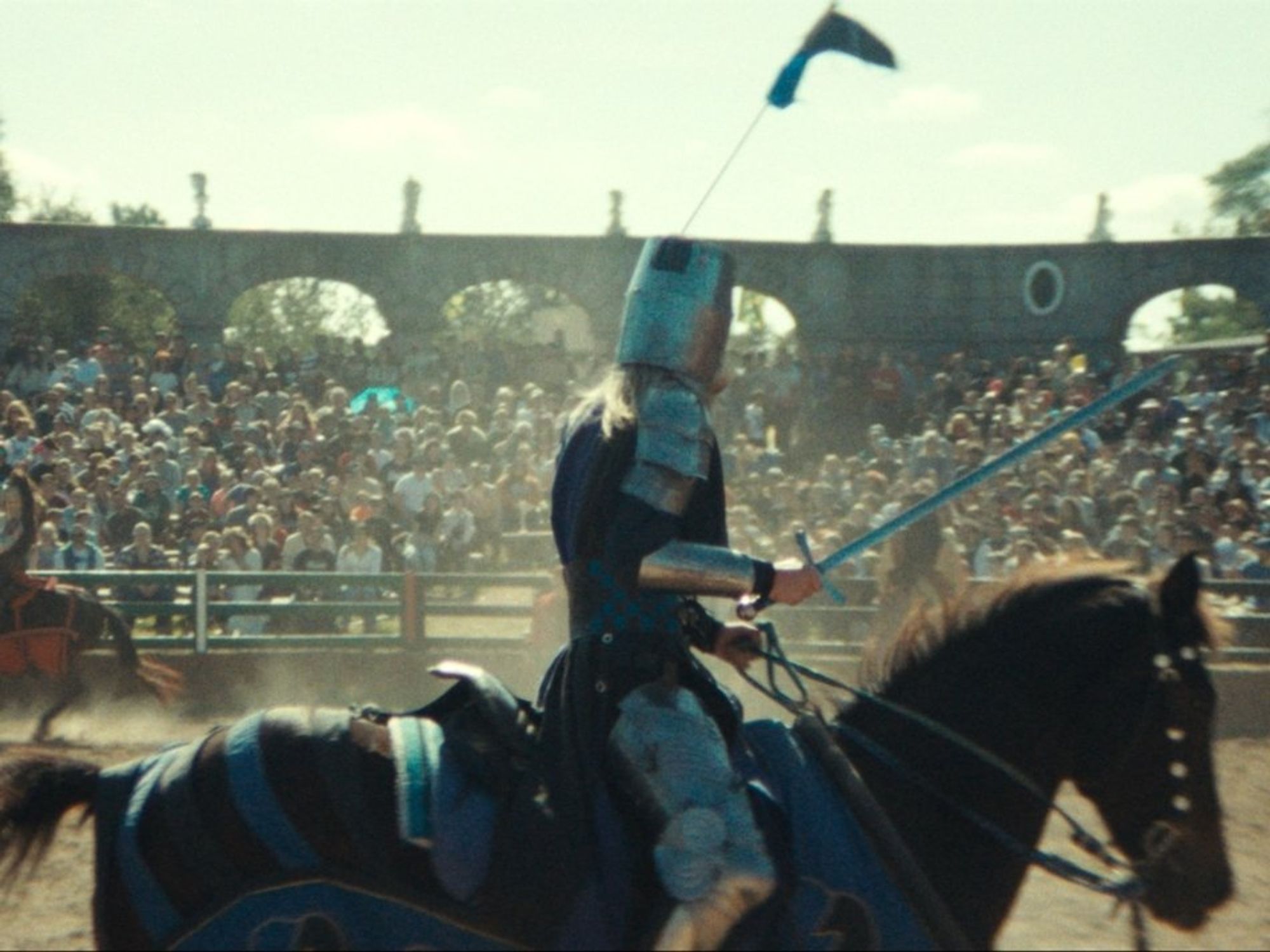 Ren Faire joust film still