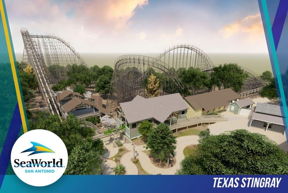 Fastest wooden roller coaster in Texas zaps into SeaWorld San Antonio ...