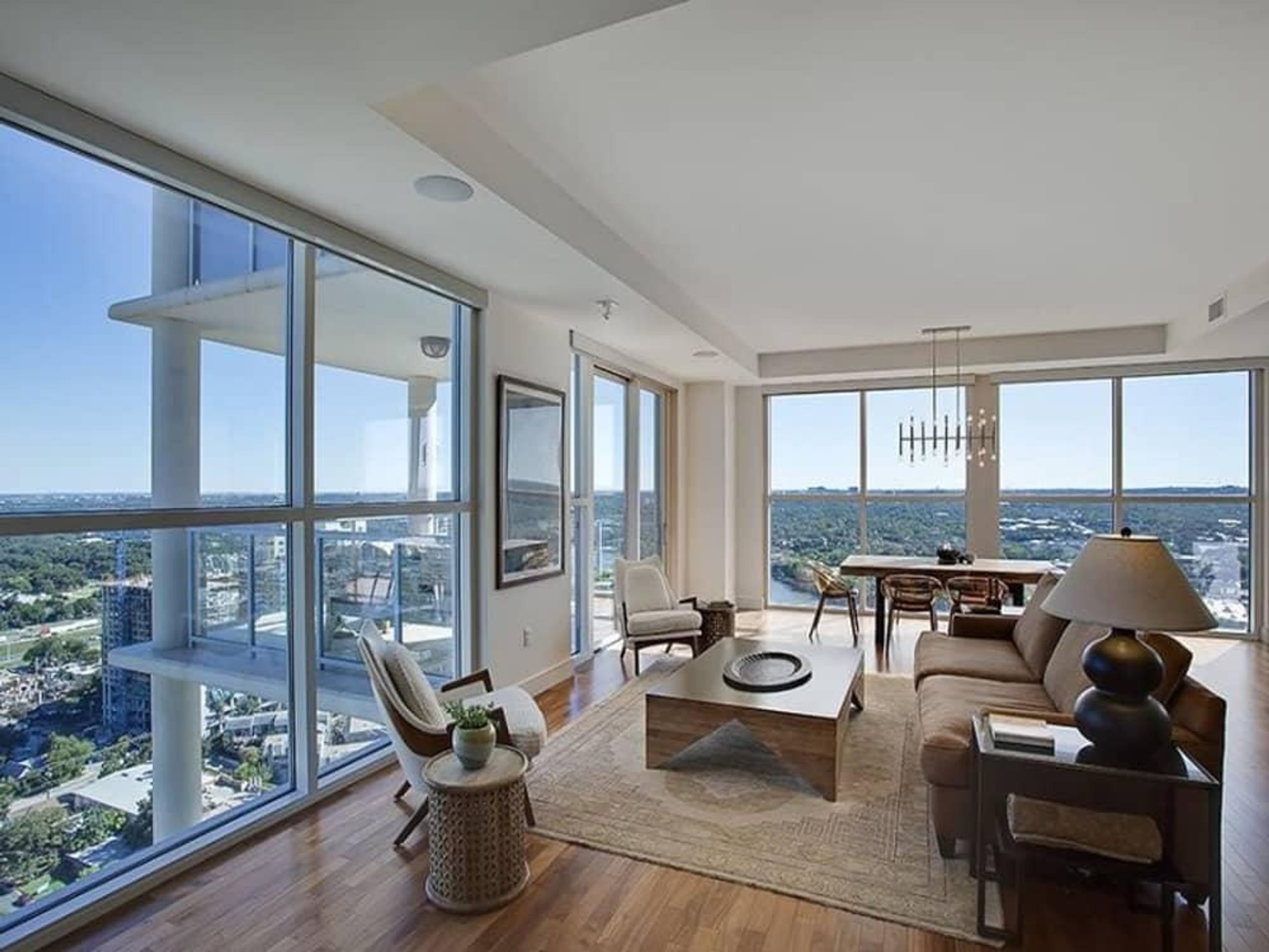 RENTCafe Most Expensive Rental Homes Texas September 2015 Austin condo 98 San Jacinto Boulevard Unit 2604 Four Seasons downtown 78701