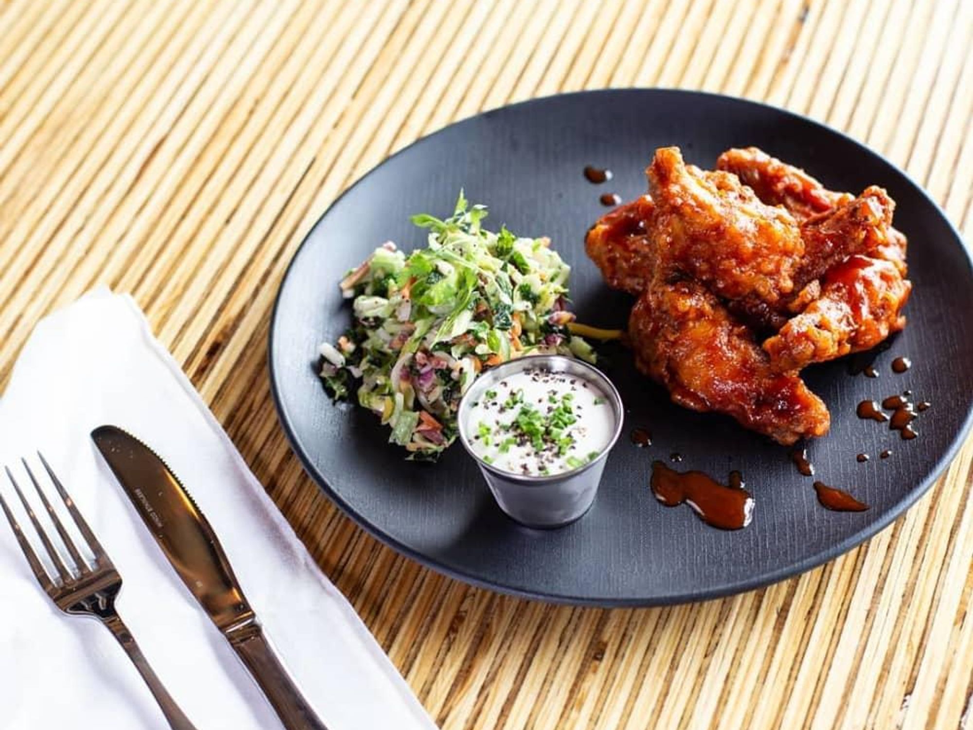 Revelry on the Boulevard wings