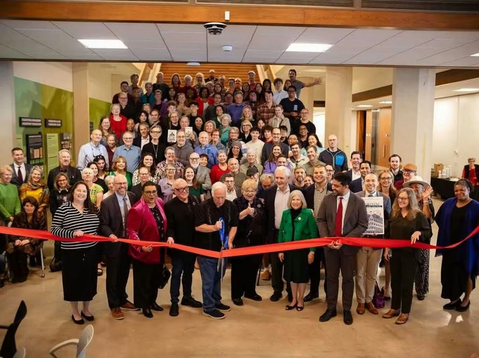 Ribbon Cutting Austin History Center