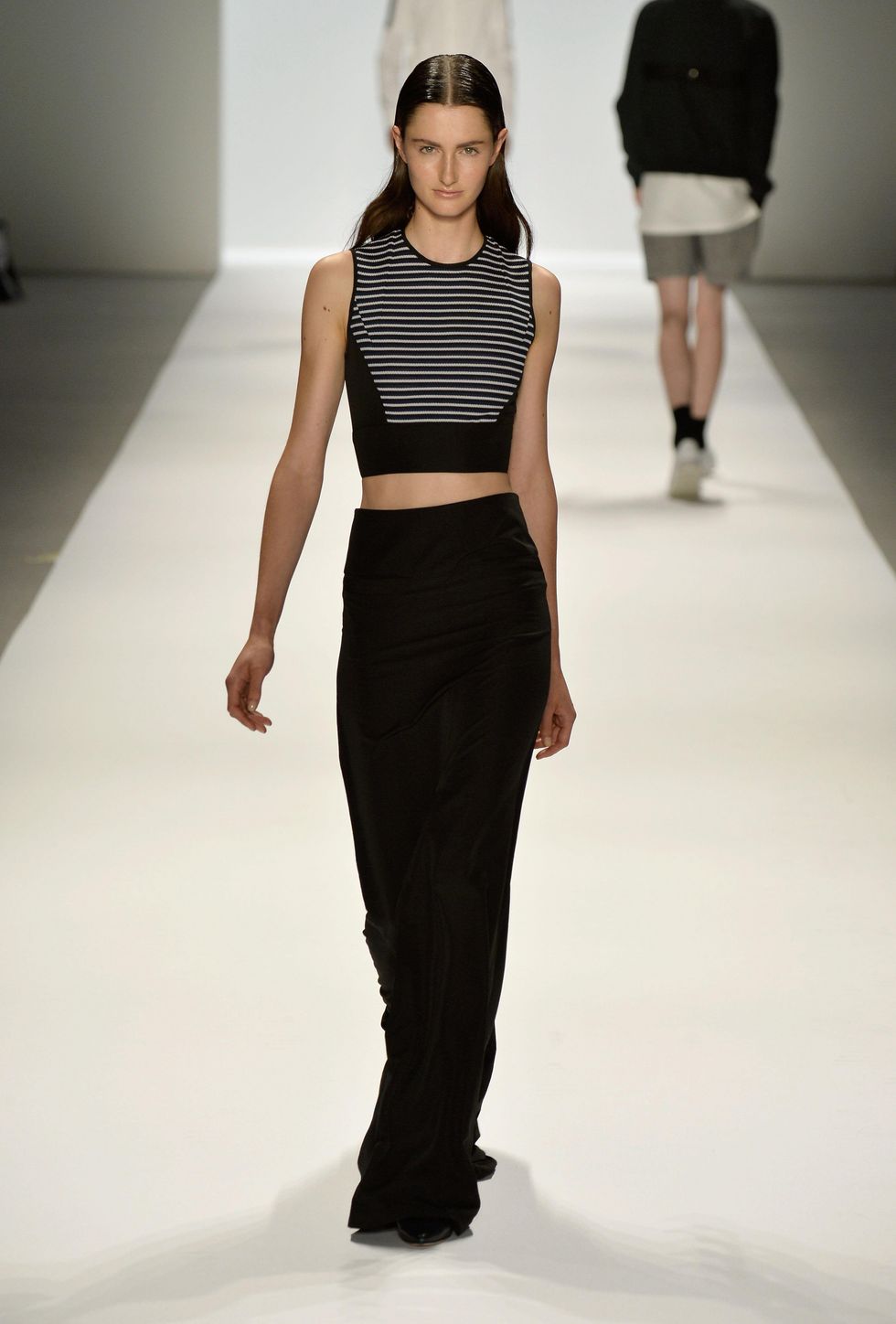 Richard Chai crop top fashion week spring 2014
