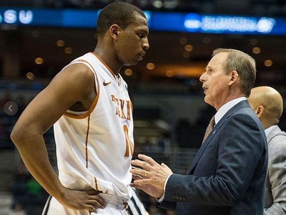 Rick Barnes and Jonathan Holmes March Madness