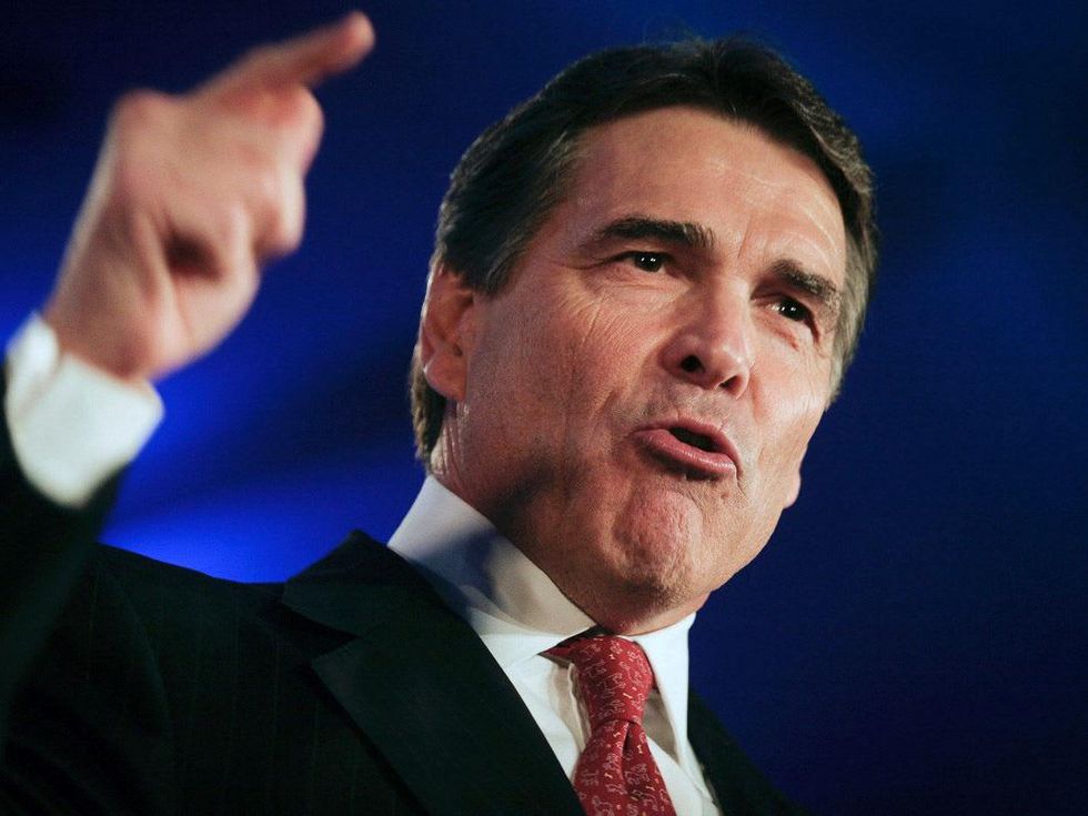 Rick Perry, serious